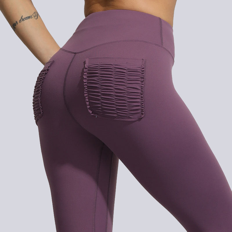 High Waisted Breathable Pocket Yoga Pants